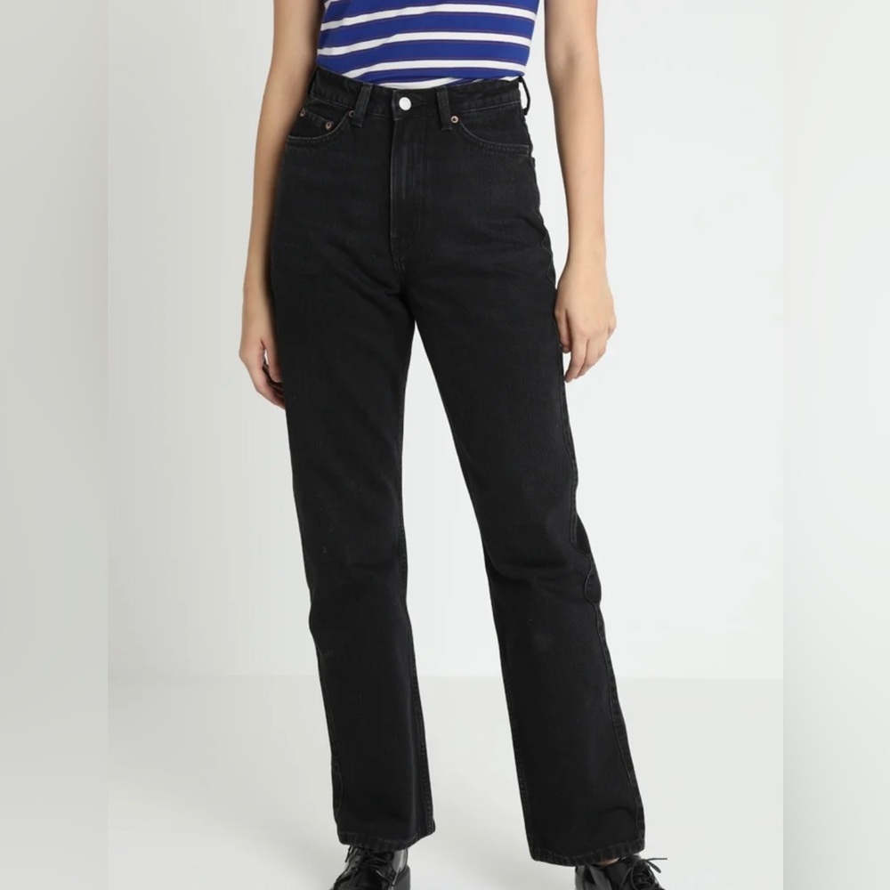 WEEKDAY Rowe Jeans in black size 27